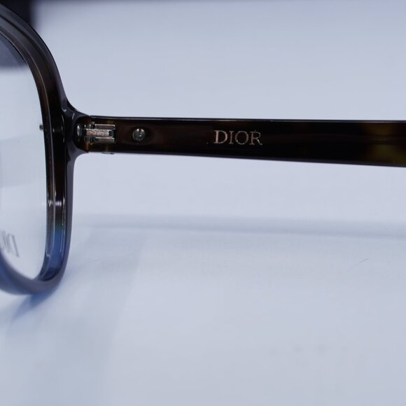 Final Price! Dior DIORBLACKSUITO AI 2800 Havana/Blue Eyeglasses 57mm